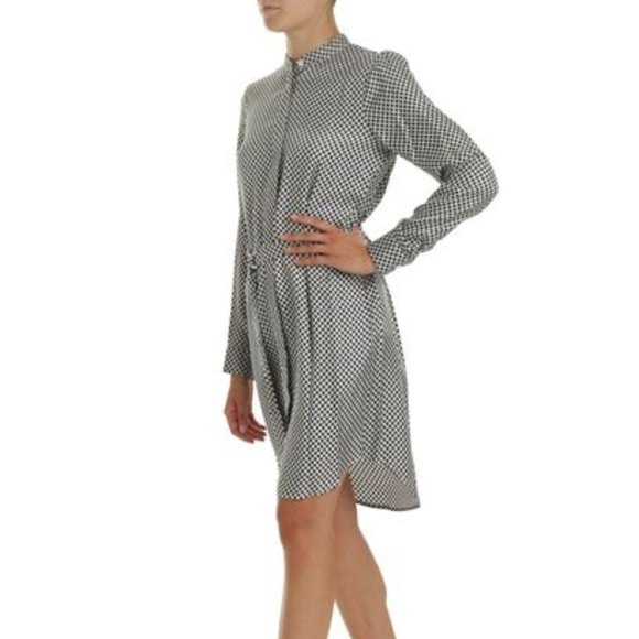 MICHAEL Michael Kors Silk Shirt Dress MU98WNCC7G - Picture 5 of 8